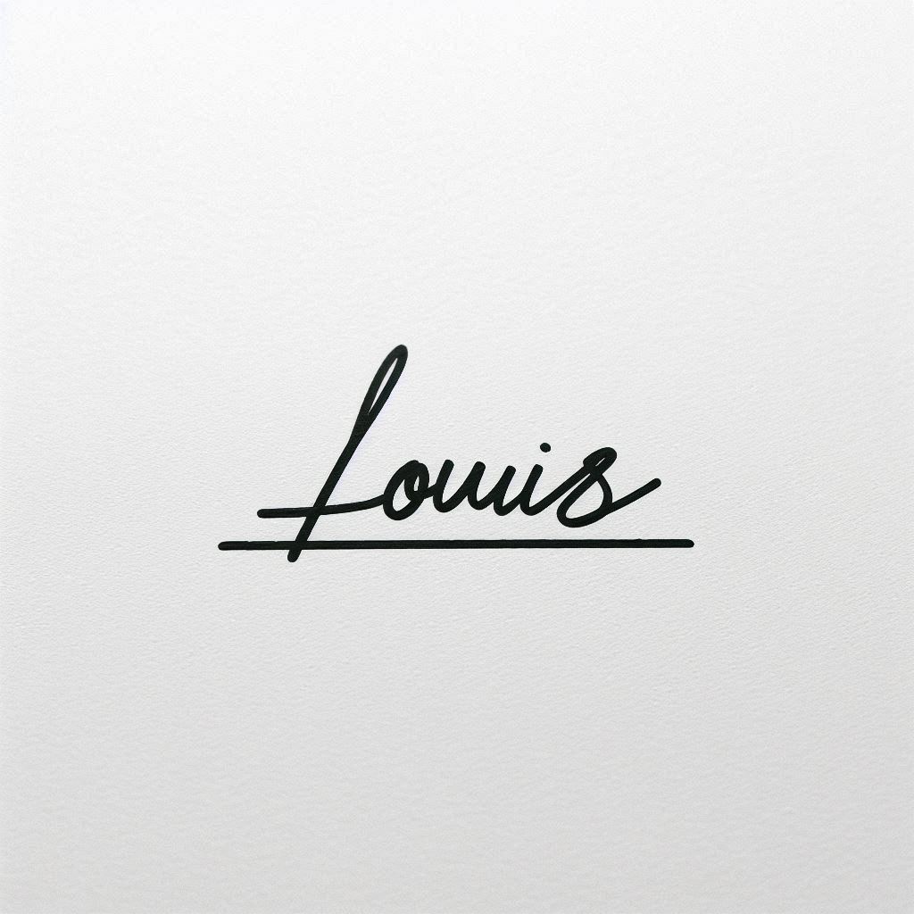 Louis signature