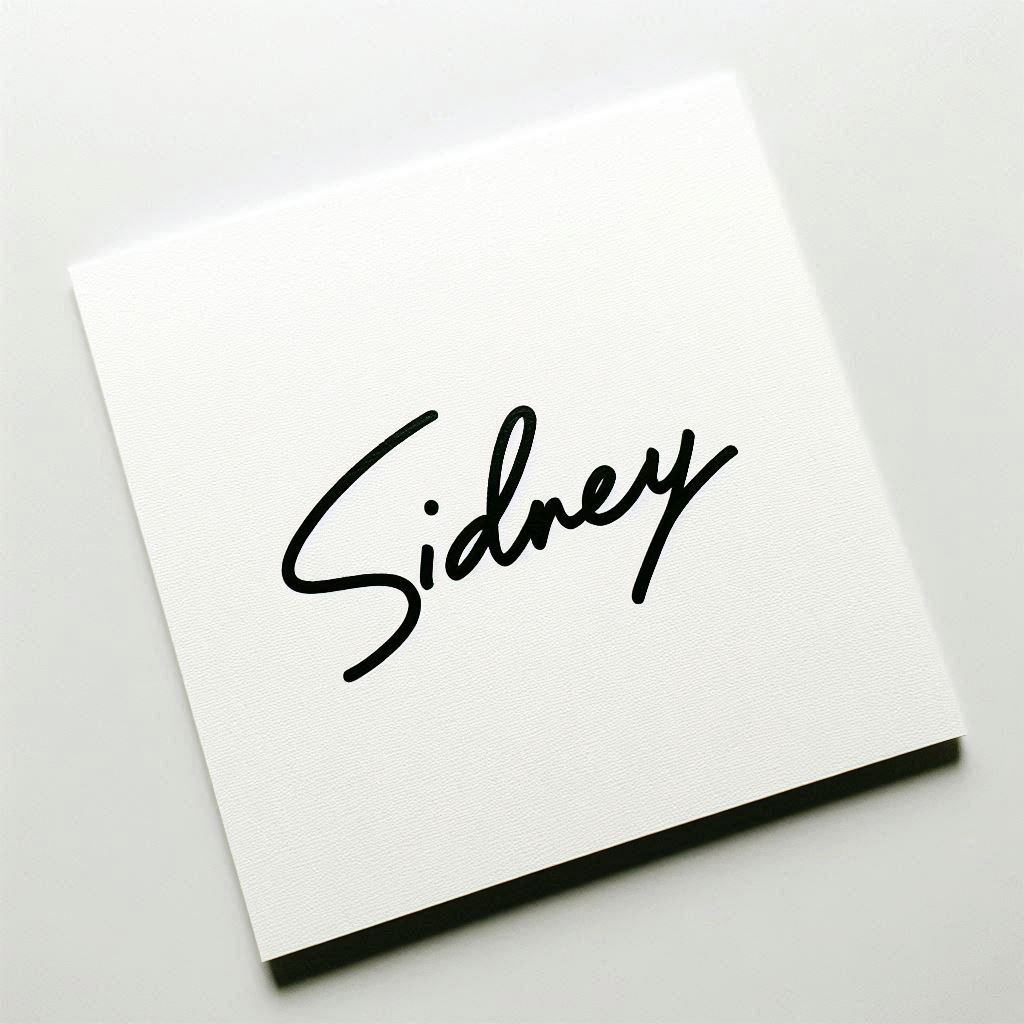 Sidney signature